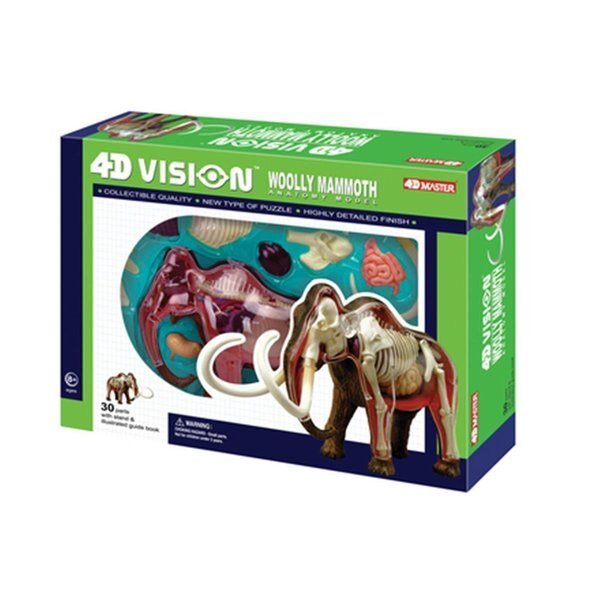 Tedco Toys 26110 4D Vision Wolly Mammouth Anatomy Model, Tedco Toys, Mfr#: 26110